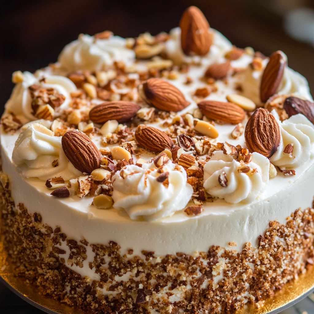 Almond Nut Cake Recipe