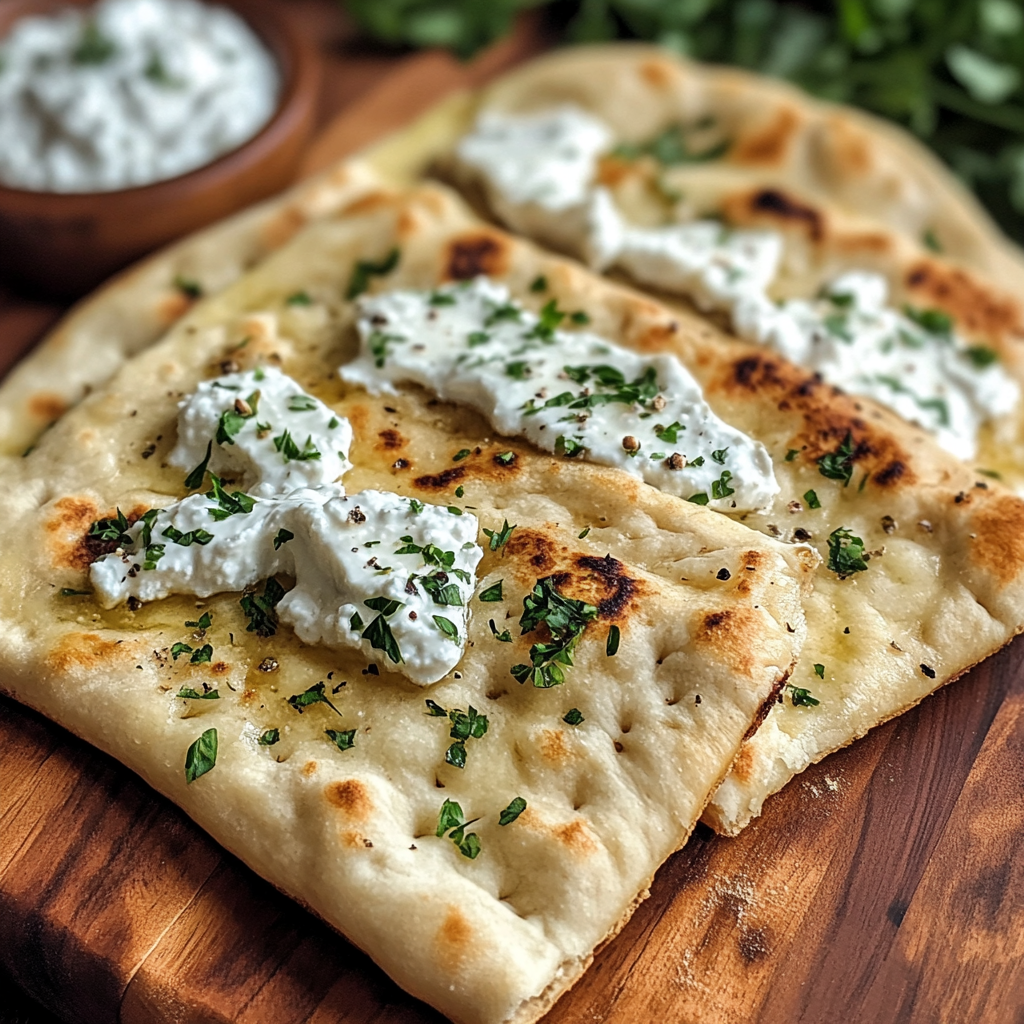 Cottage Cheese Flatbread