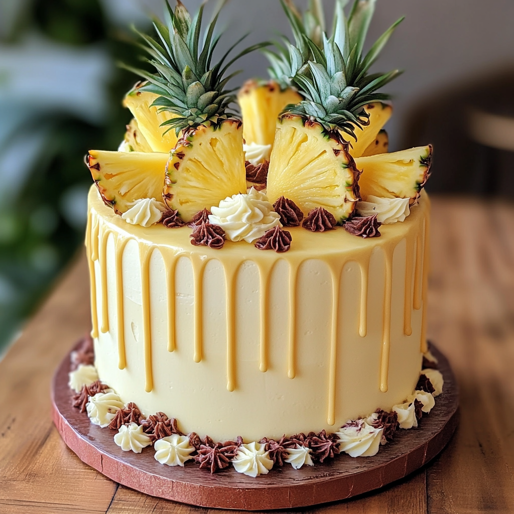 Pineapple Cake Recipe