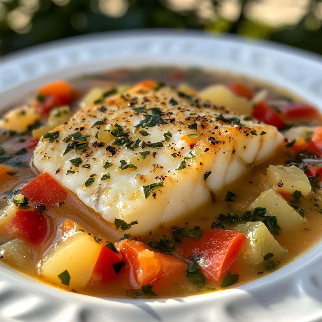 Acid Reflux-Friendly Fish Chowder 