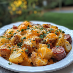 Cheesy Ranch Potatoes and Sausage