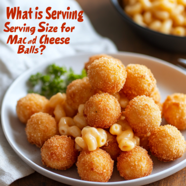 What is the Serving Size for Mac and Cheese Balls?