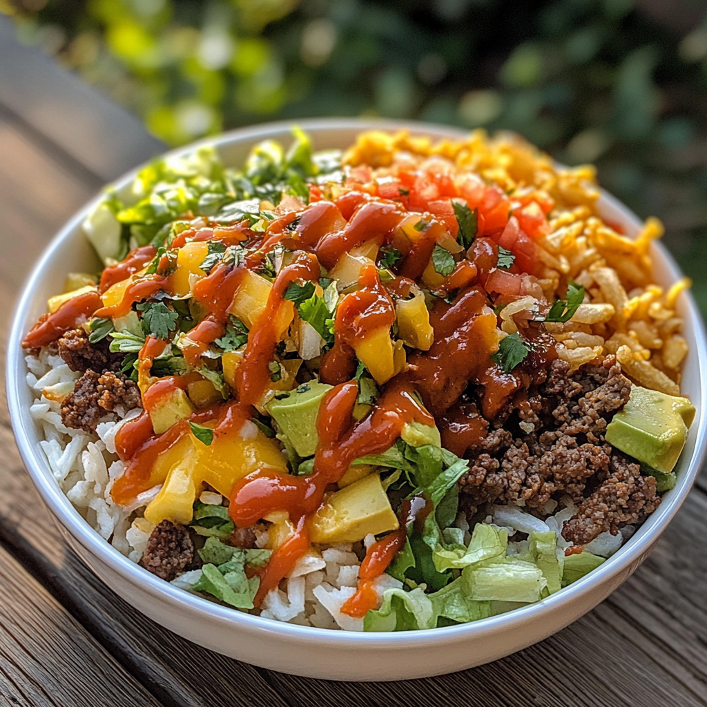 burger bowl recipe​