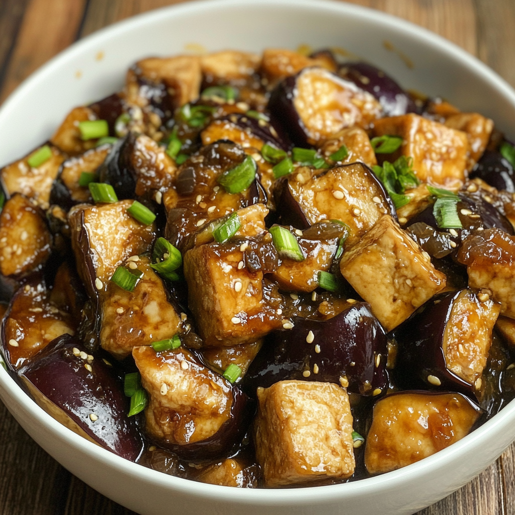 eggplant tofu recipe​