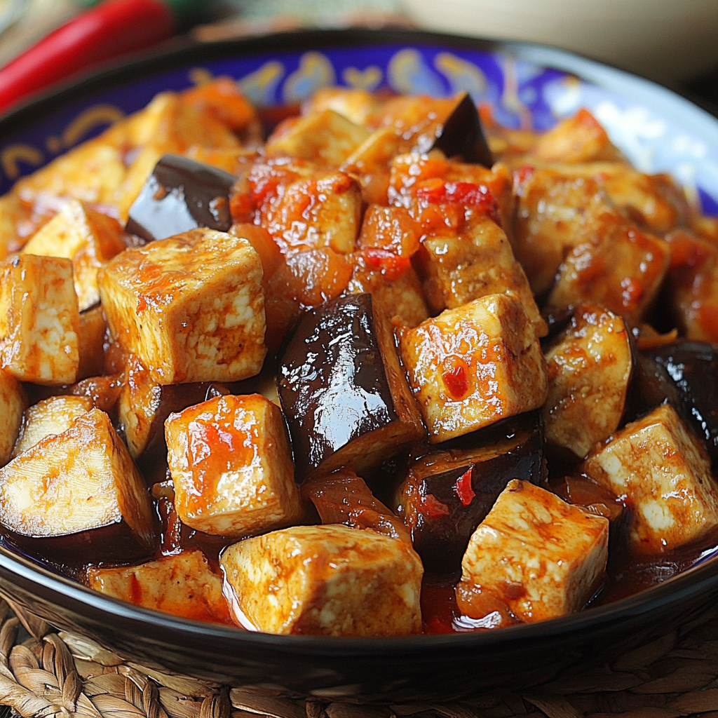 eggplant tofu recipe​