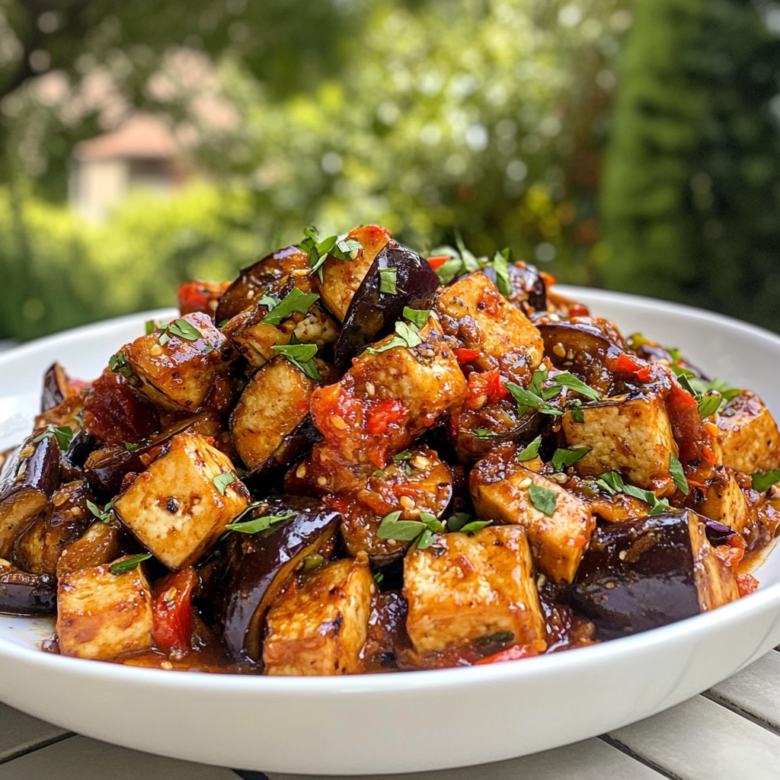 eggplant tofu recipe​
