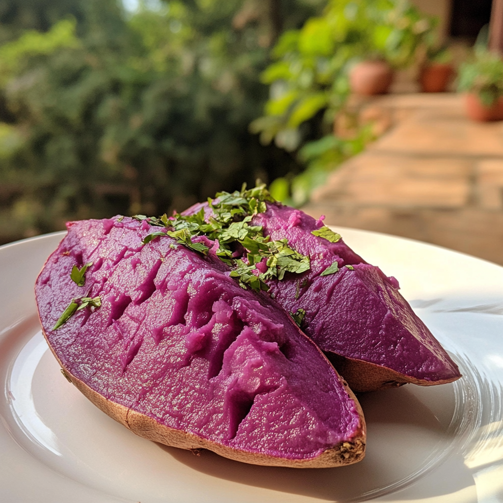 purple sweet potato recipe