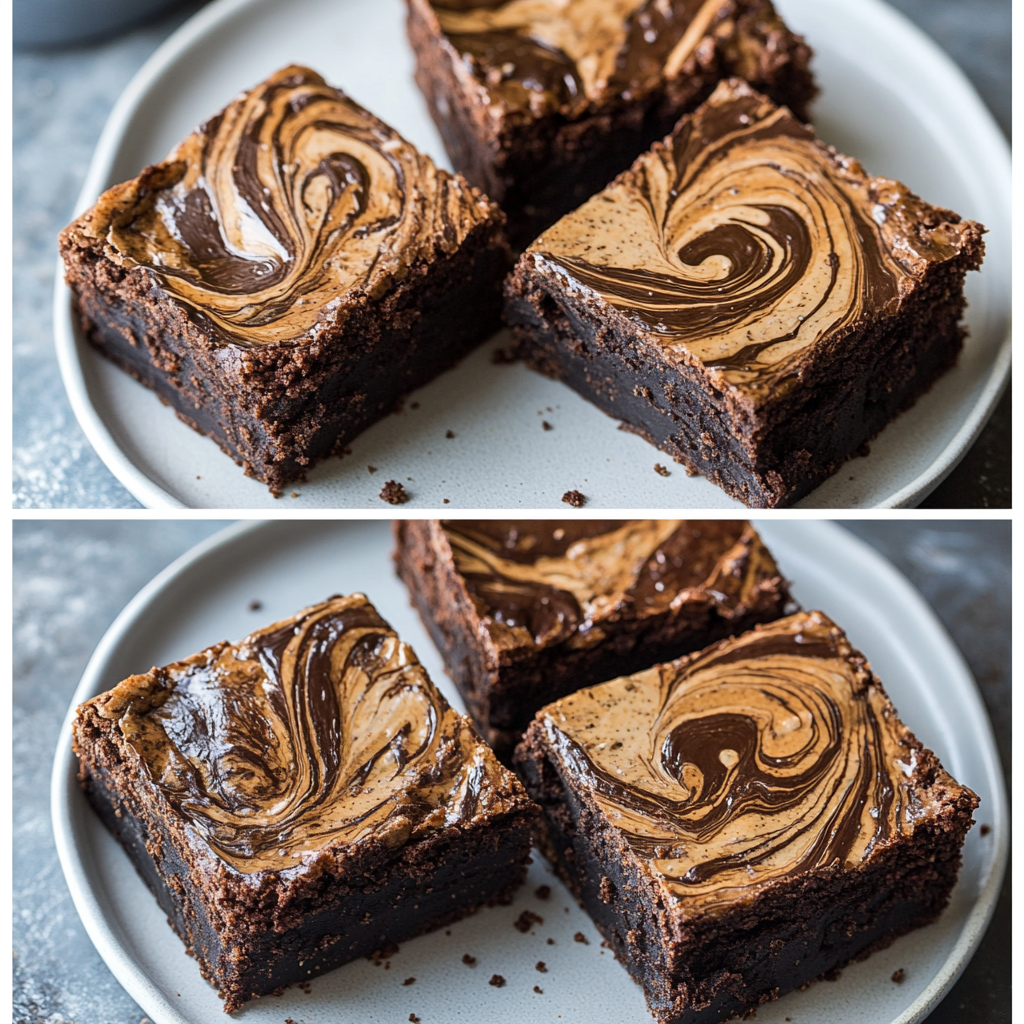 Tahini Swirl Brownies recipe