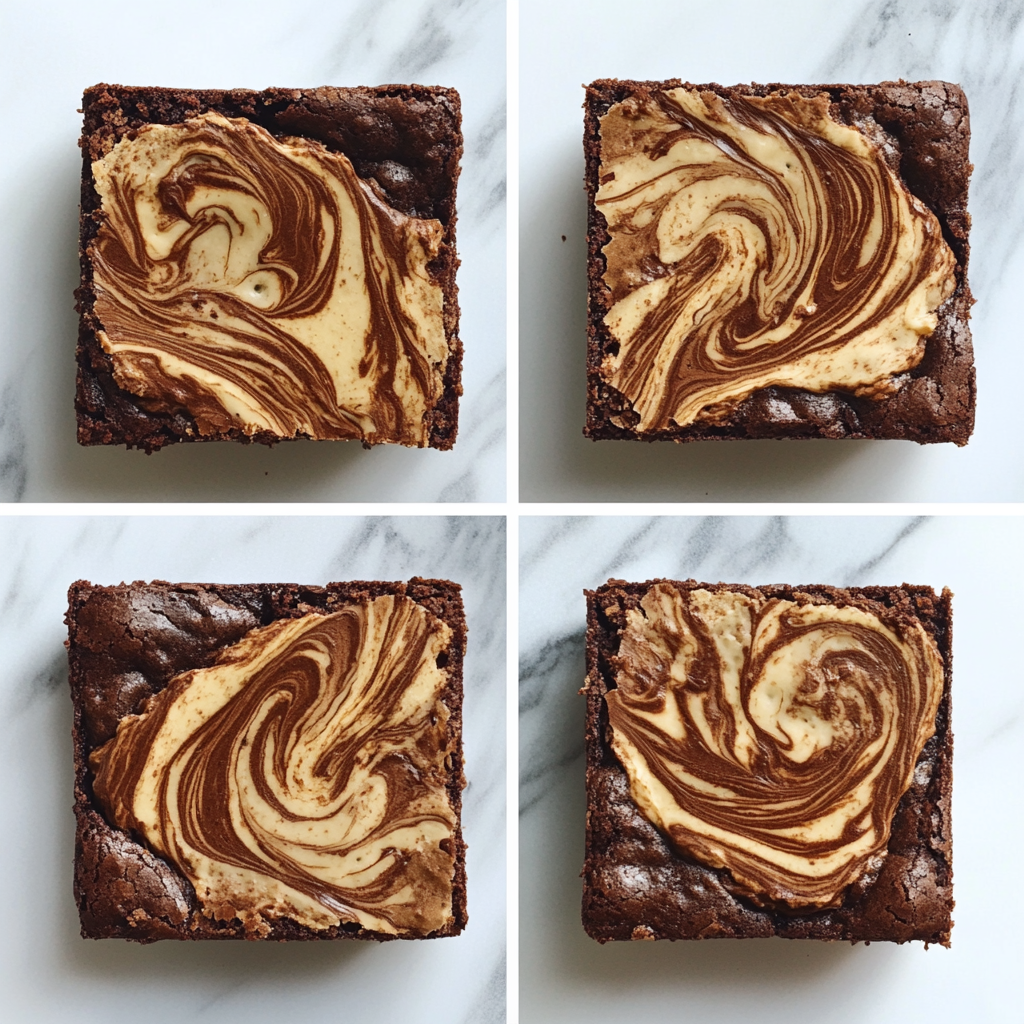 Tahini Swirl Brownies recipe