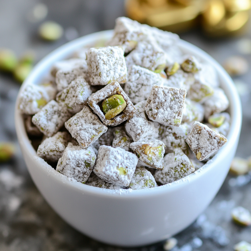 pistachio puppy chow recipe​