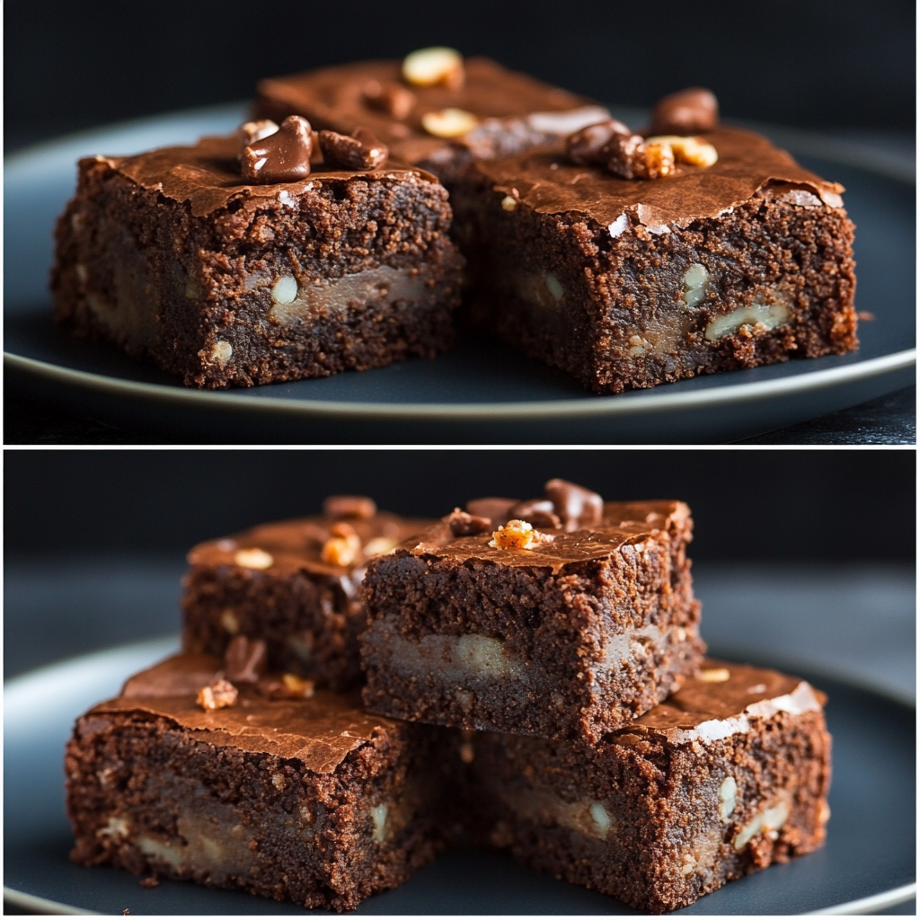 recipe for heavenly hash brownies