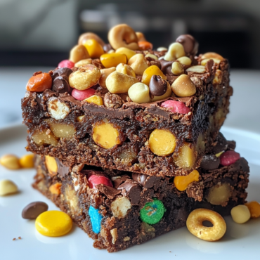 recipe for heavenly hash brownies​