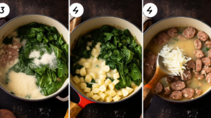 Creamy Parmesan Italian Sausage Soup