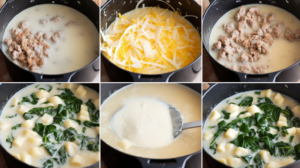 Creamy Parmesan Italian Sausage Soup