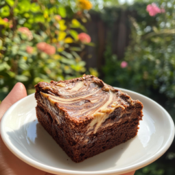 Tahini Swirl Brownies recipe