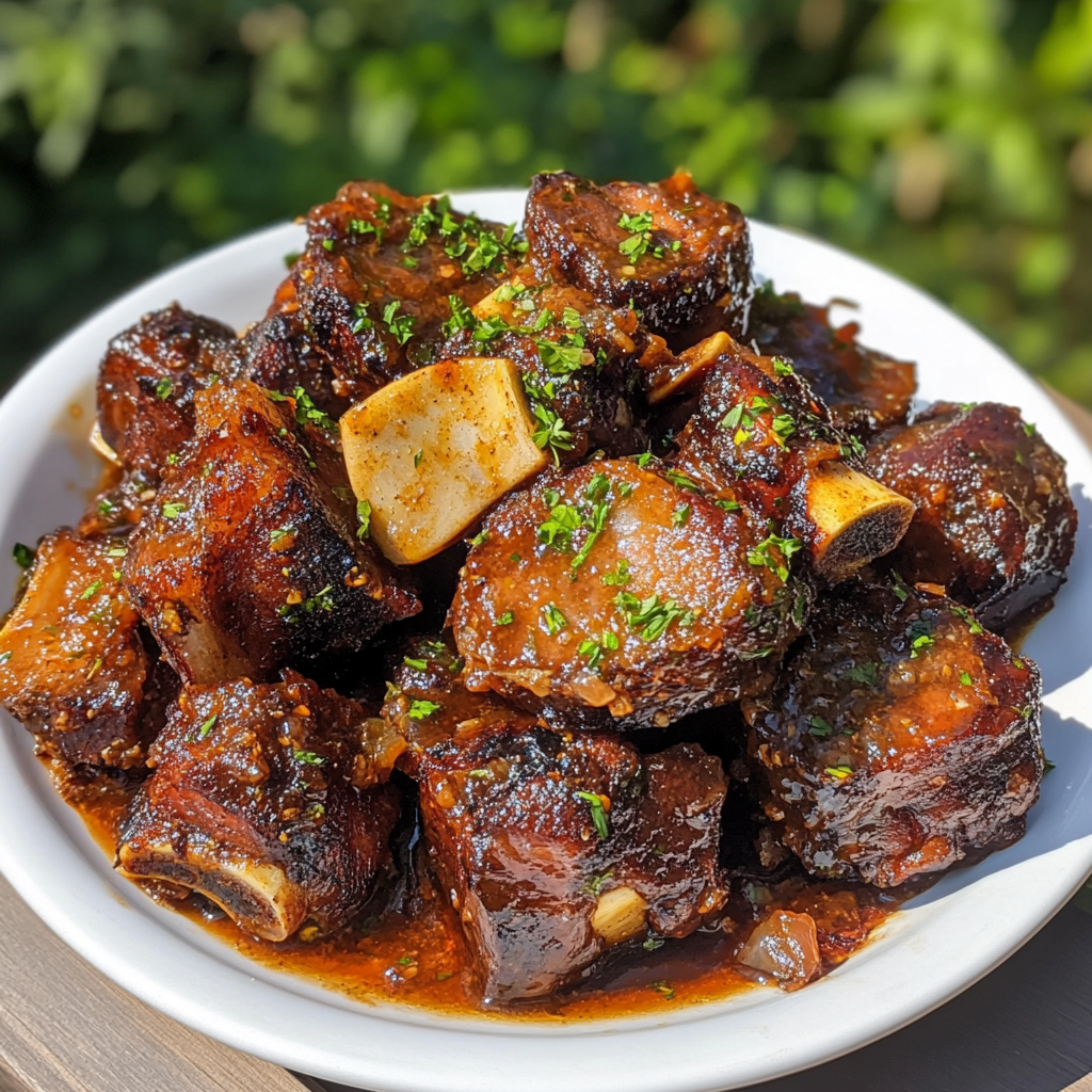 smoked oxtail recipe