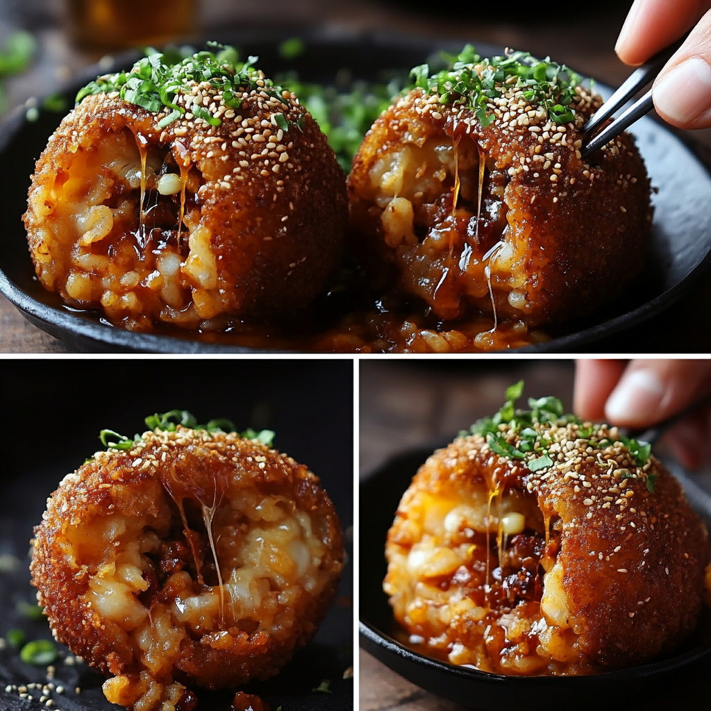 Bulgogi Stuffed Arancini