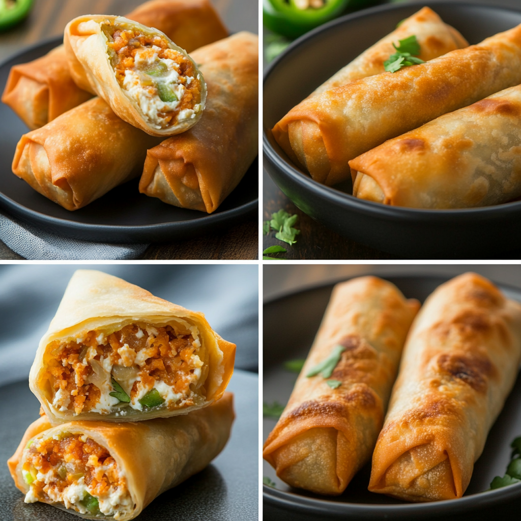 egg roll wrapper cream cheese jalapeno recipe