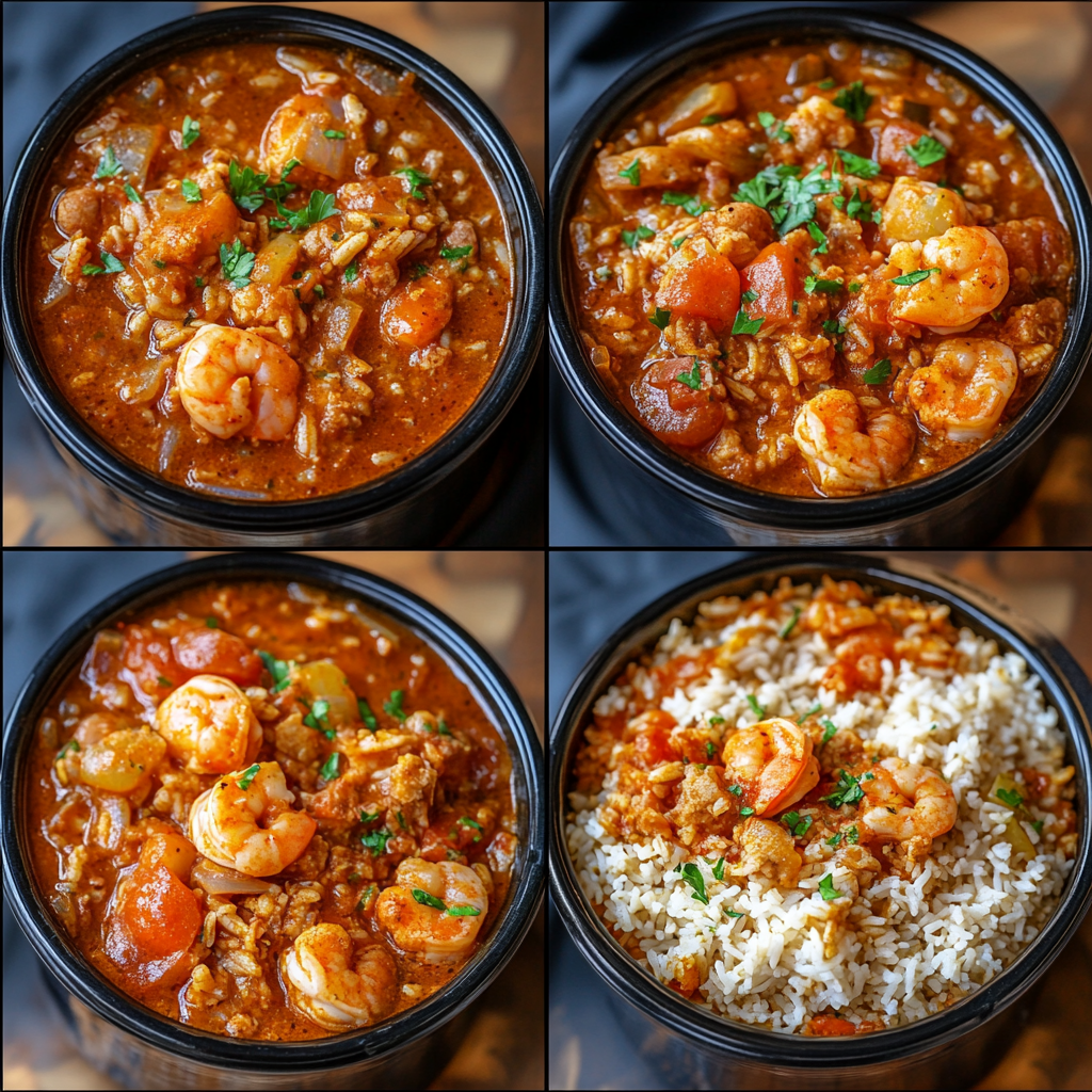 forgotten jambalaya crockpot recipe