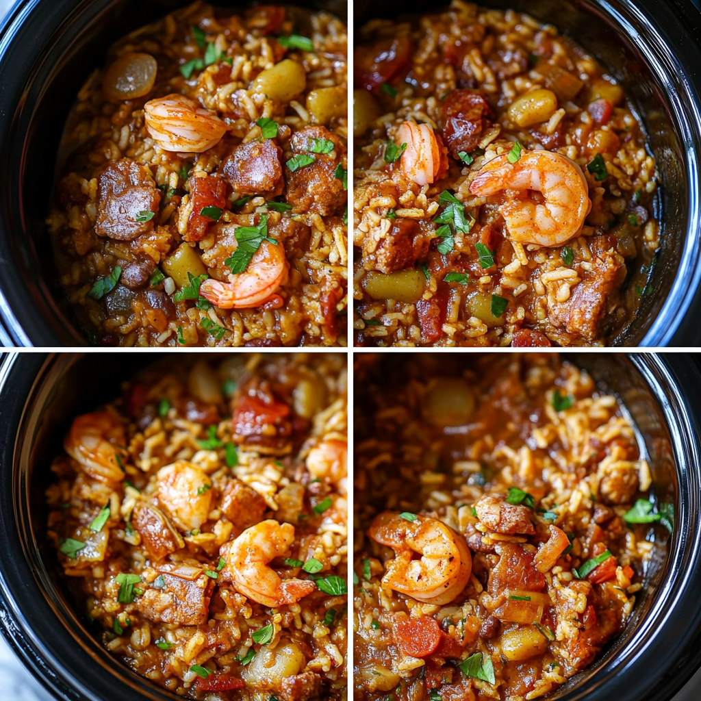 forgotten jambalaya crockpot recipe