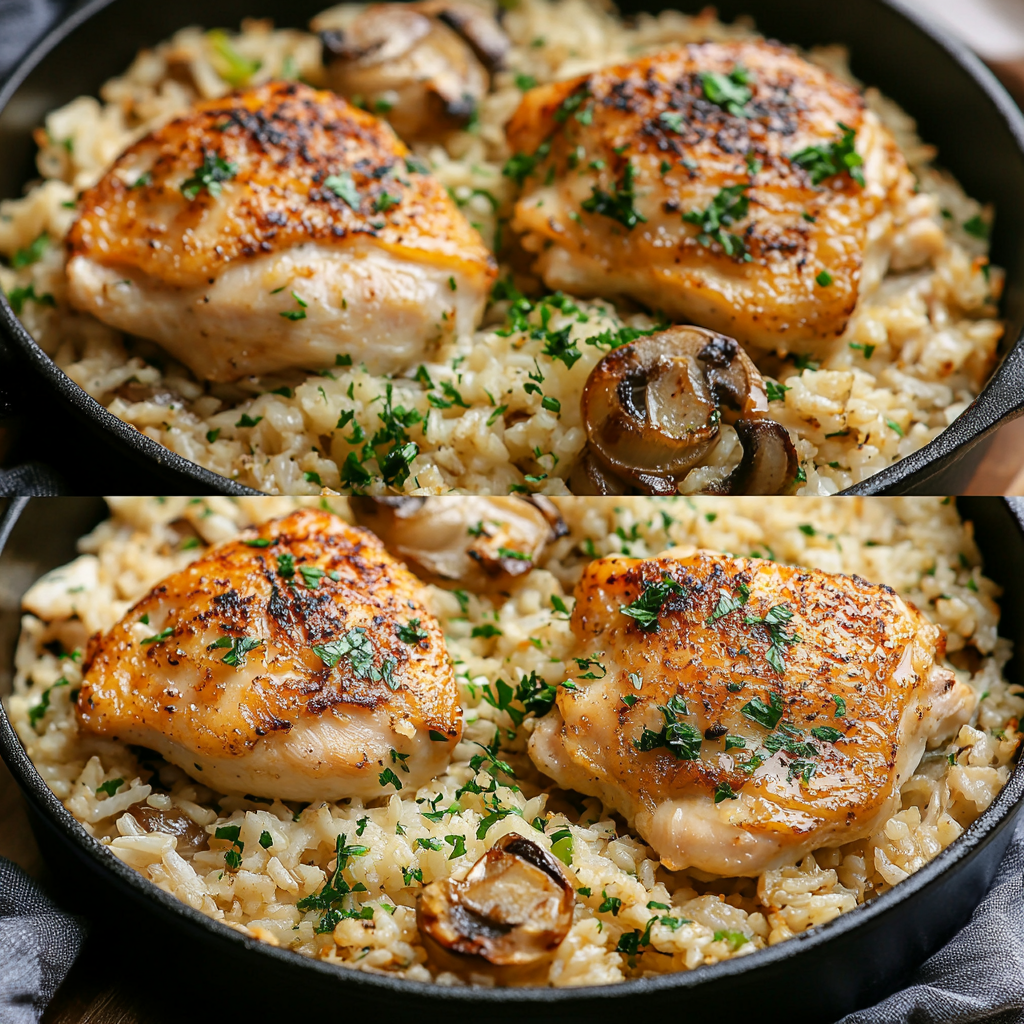 French Onion Chicken And Rice Recipe