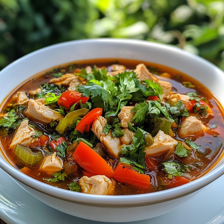 chopt spicy chicken soup recipe