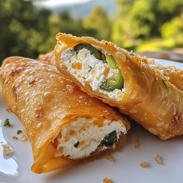 egg roll wrapper cream cheese jalapeno recipe