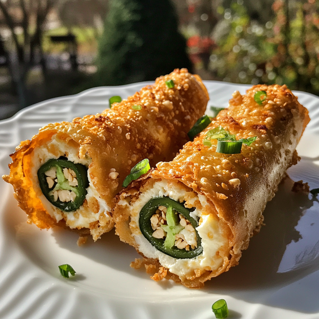 egg roll wrapper cream cheese jalapeno recipe