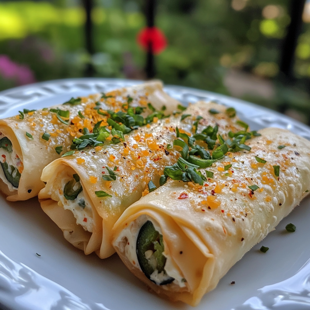 egg roll wrapper cream cheese jalapeno recipe