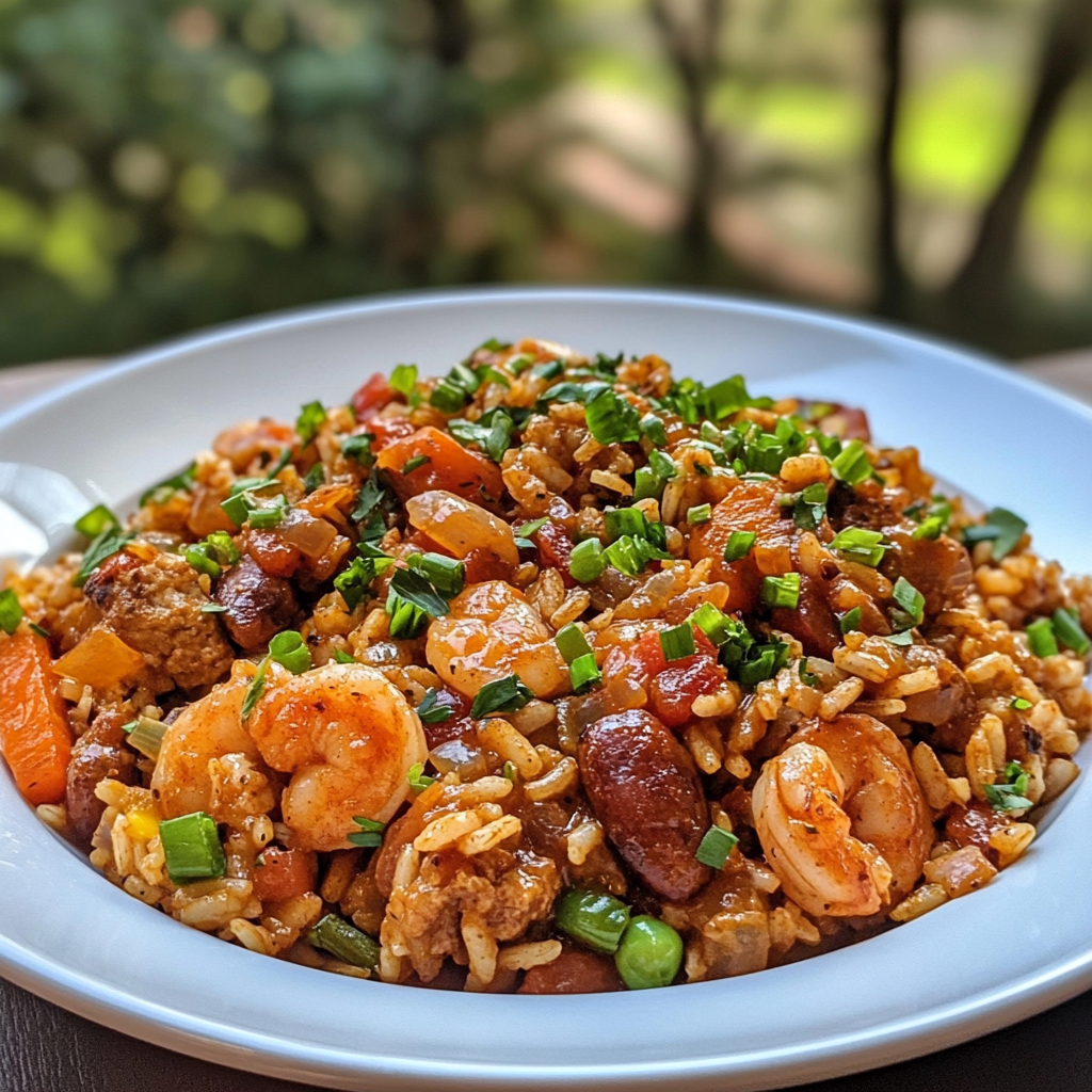 forgotten jambalaya crockpot recipe