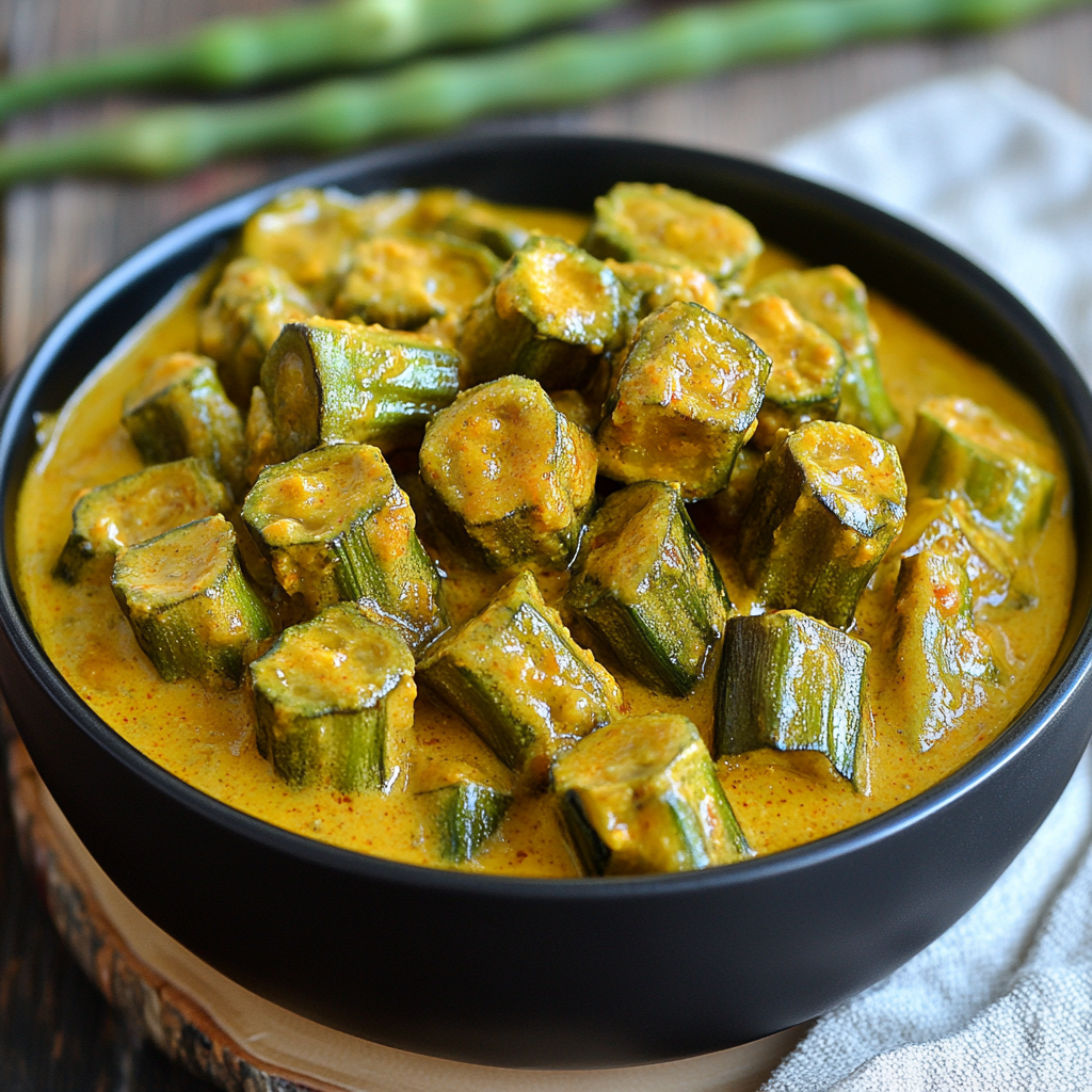 Recipe Using Yellow Curry Sauce and Okra