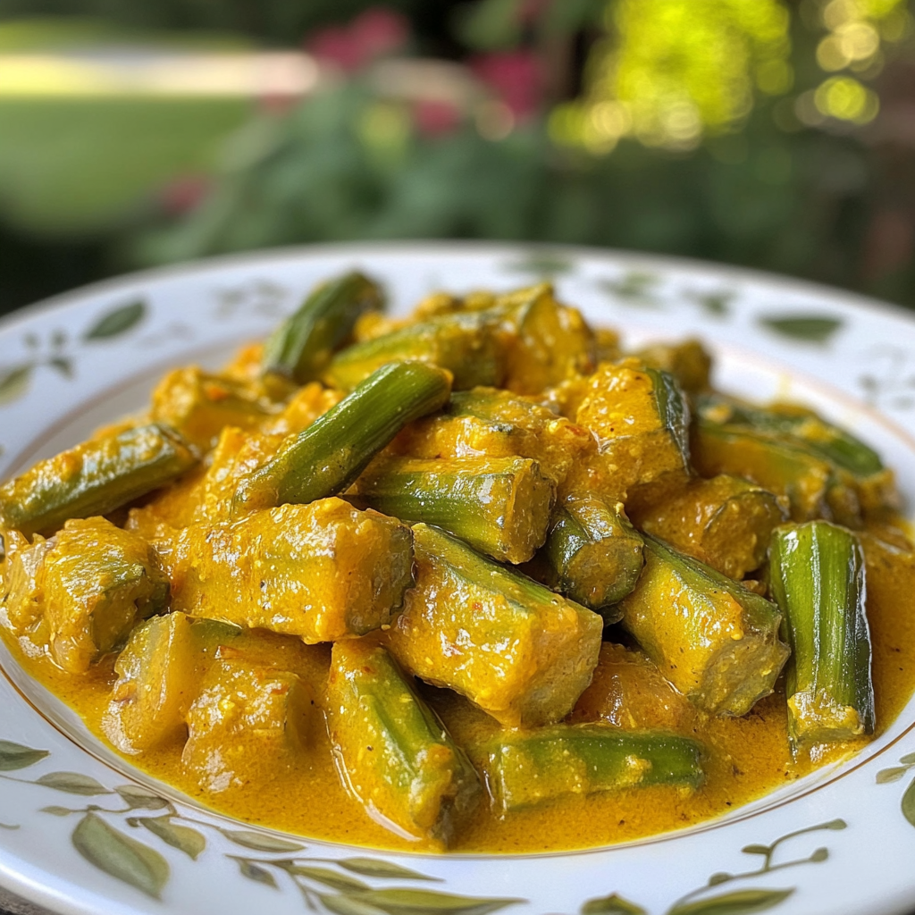 Recipe Using Yellow Curry Sauce and Okra