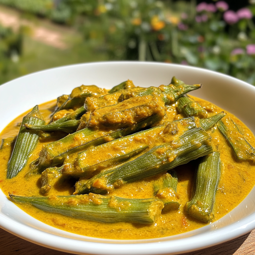 Recipe Using Yellow Curry Sauce and Okra