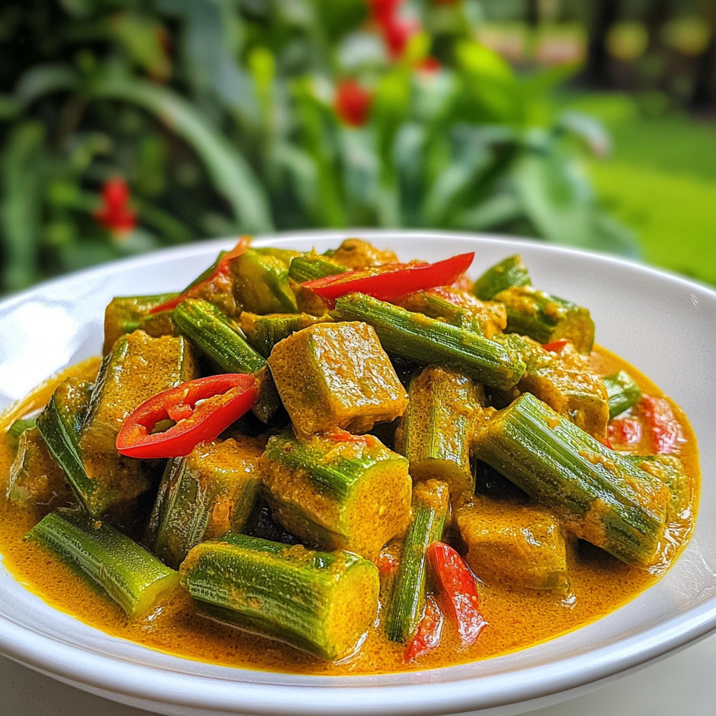 Recipe Using Yellow Curry Sauce and Okra