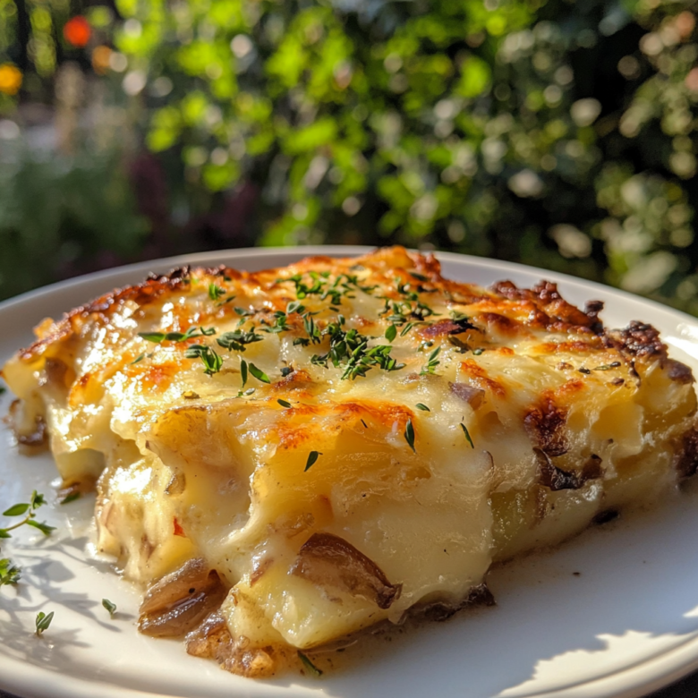 French Onion Potatoes