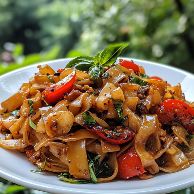 italian drunken noodles recipe
