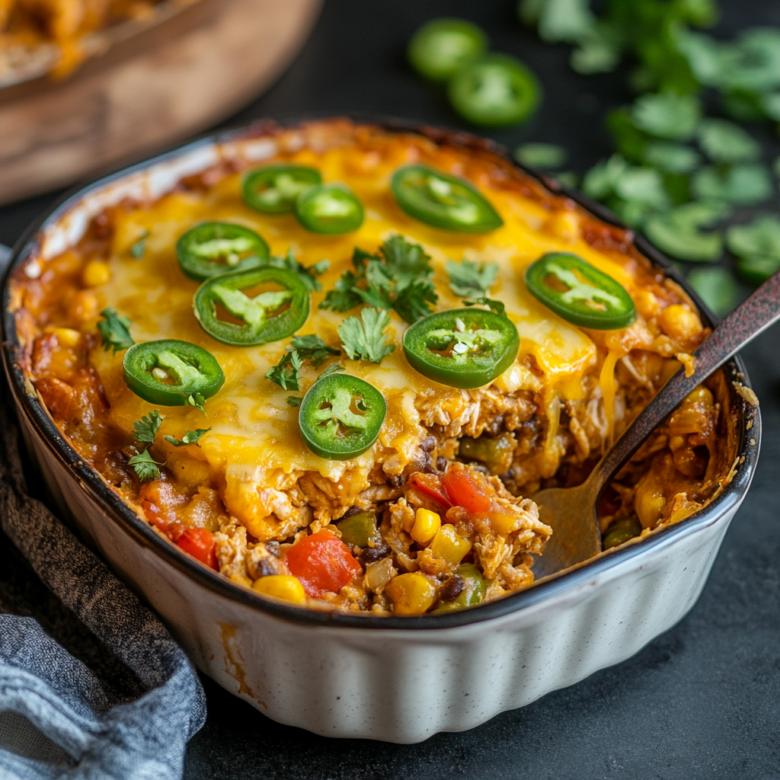 Chicken Tamale Pie Recipe