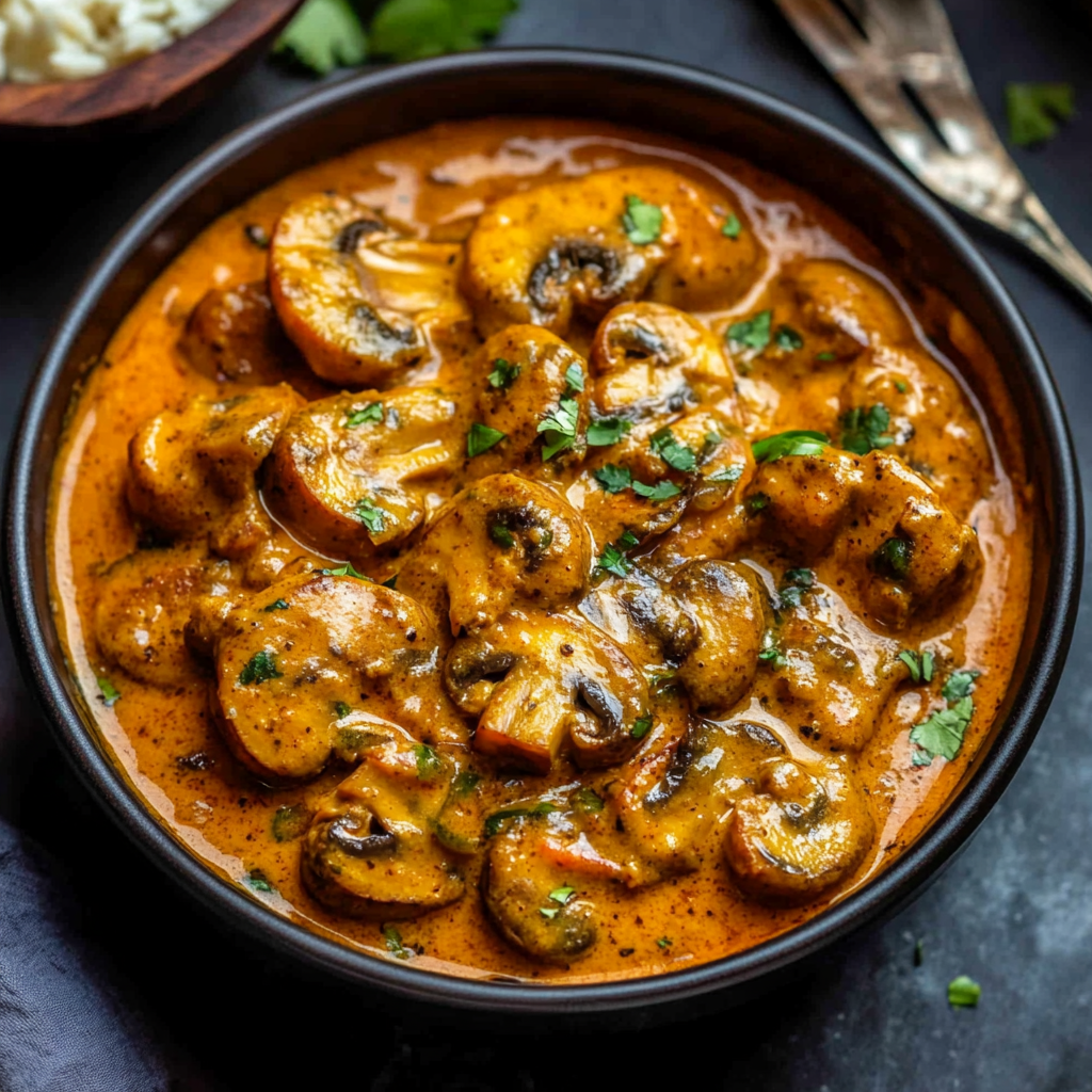 Mushroom Curry Recipe