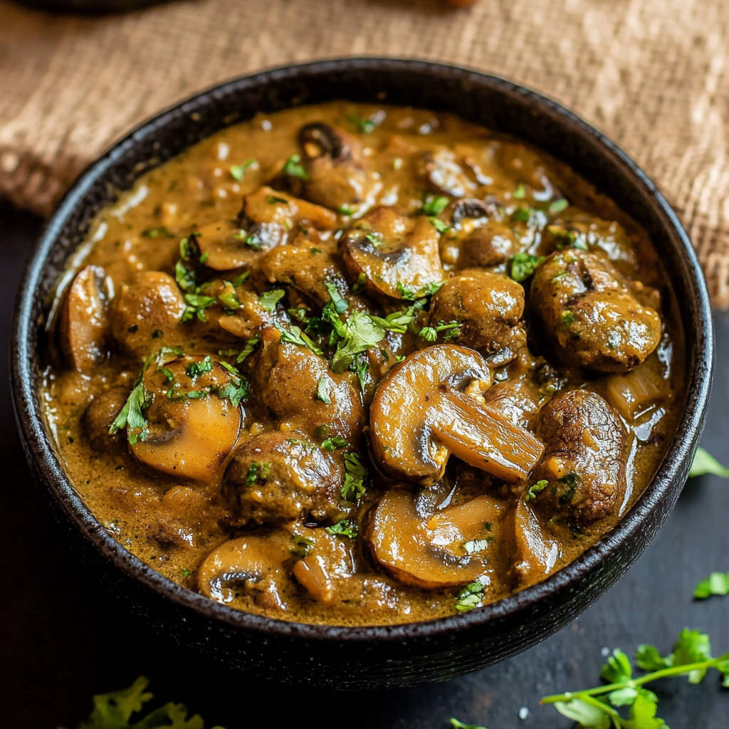 Mushroom Curry Recipe