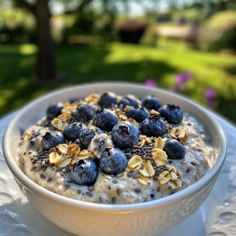 Blueberry Overnight Oats Recipe
