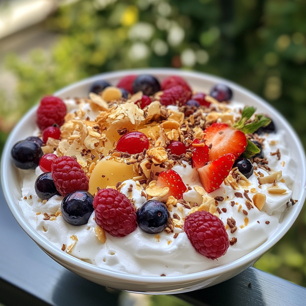 Fluffy Yogurt recipe