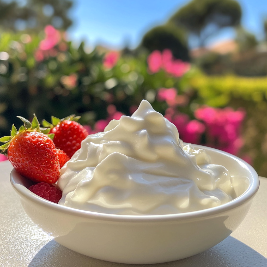 Fluffy Yogurt recipe