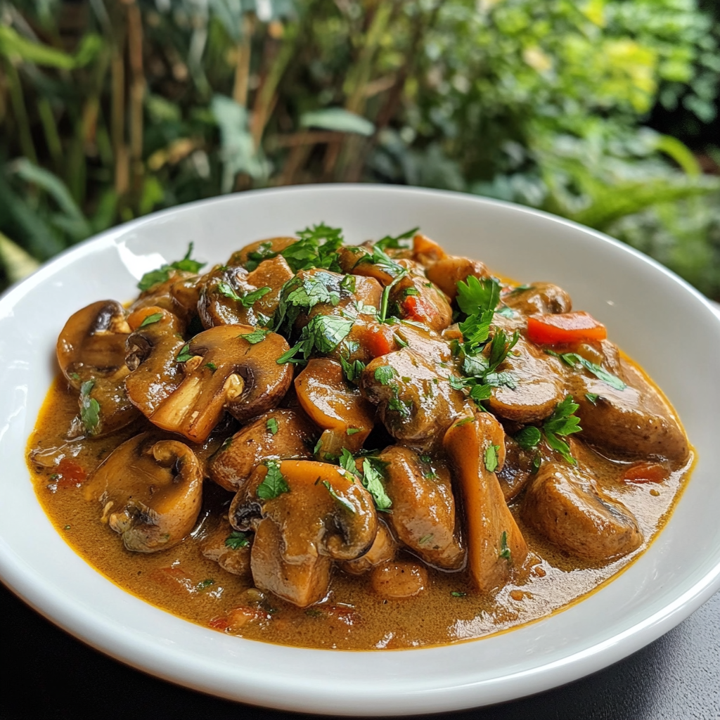 Mushroom Curry Recipe