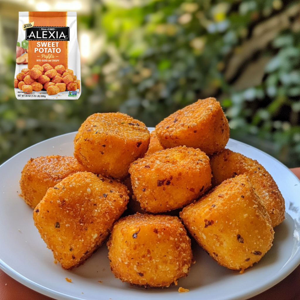 alexia sweet potato puffs air fryer
