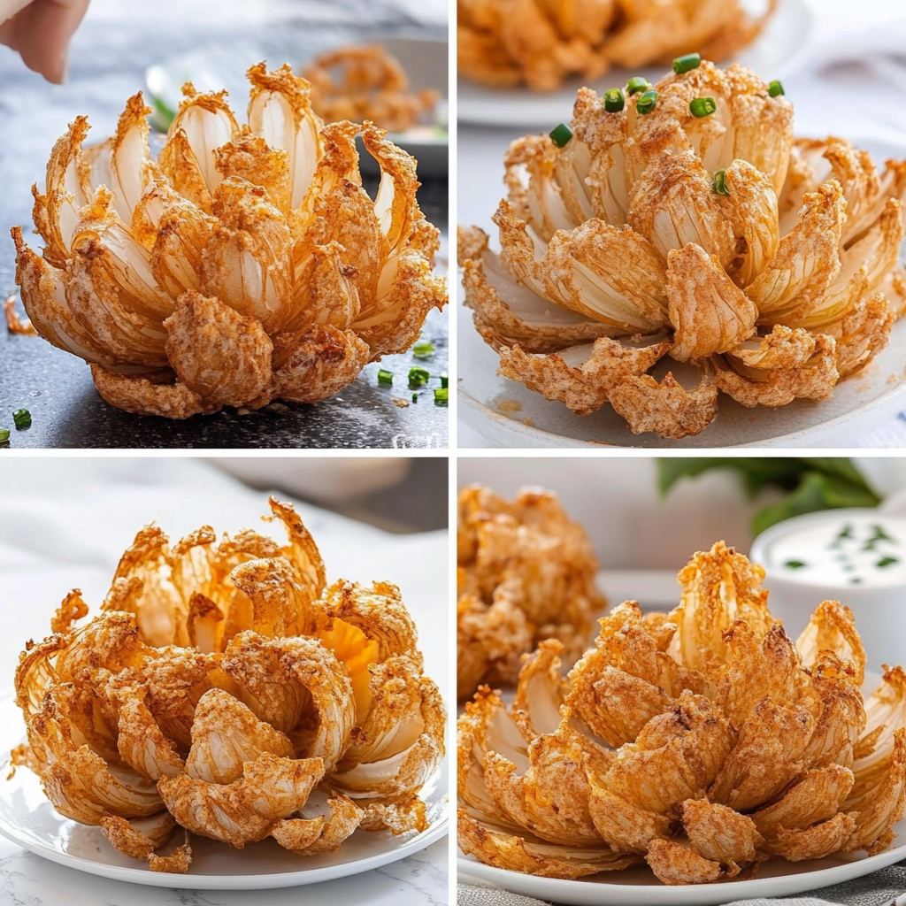 blooming onion air fryer recipe