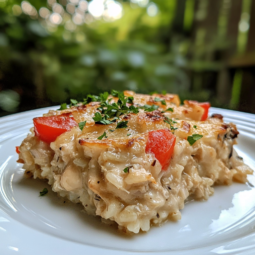 Grandma’s Classic Chicken and Rice Casserole