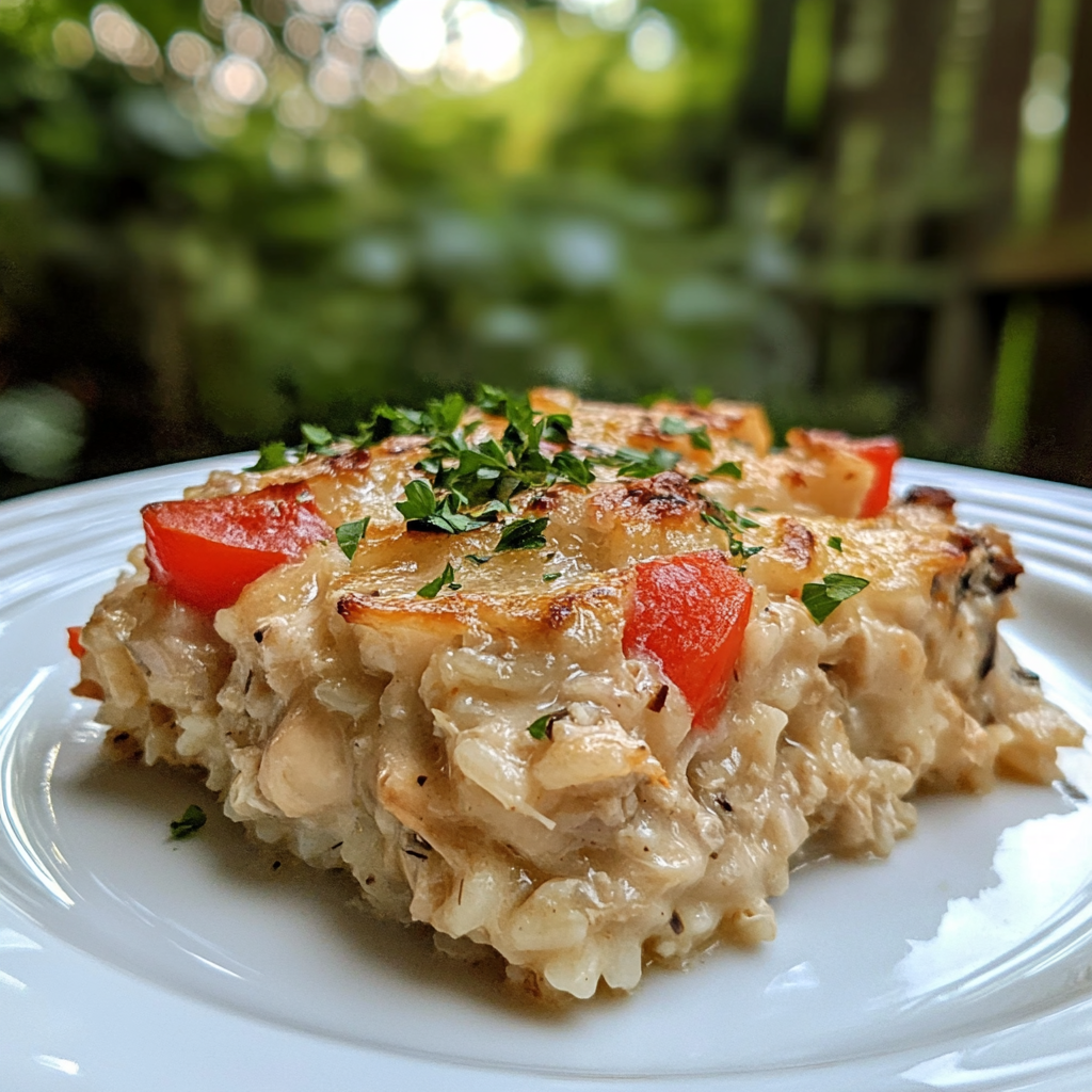 Grandma’s Classic Chicken and Rice Casserole