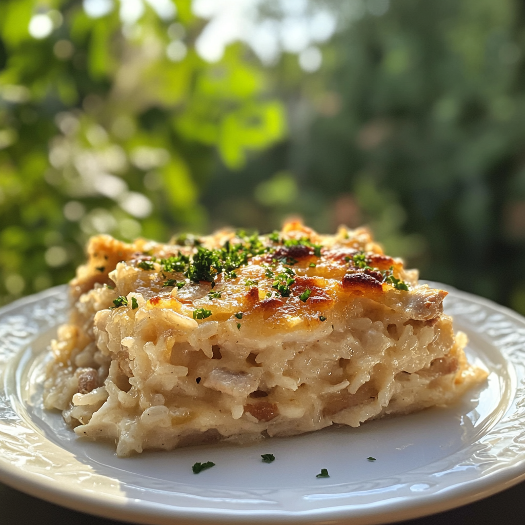 Grandma’s Classic Chicken and Rice Casserole