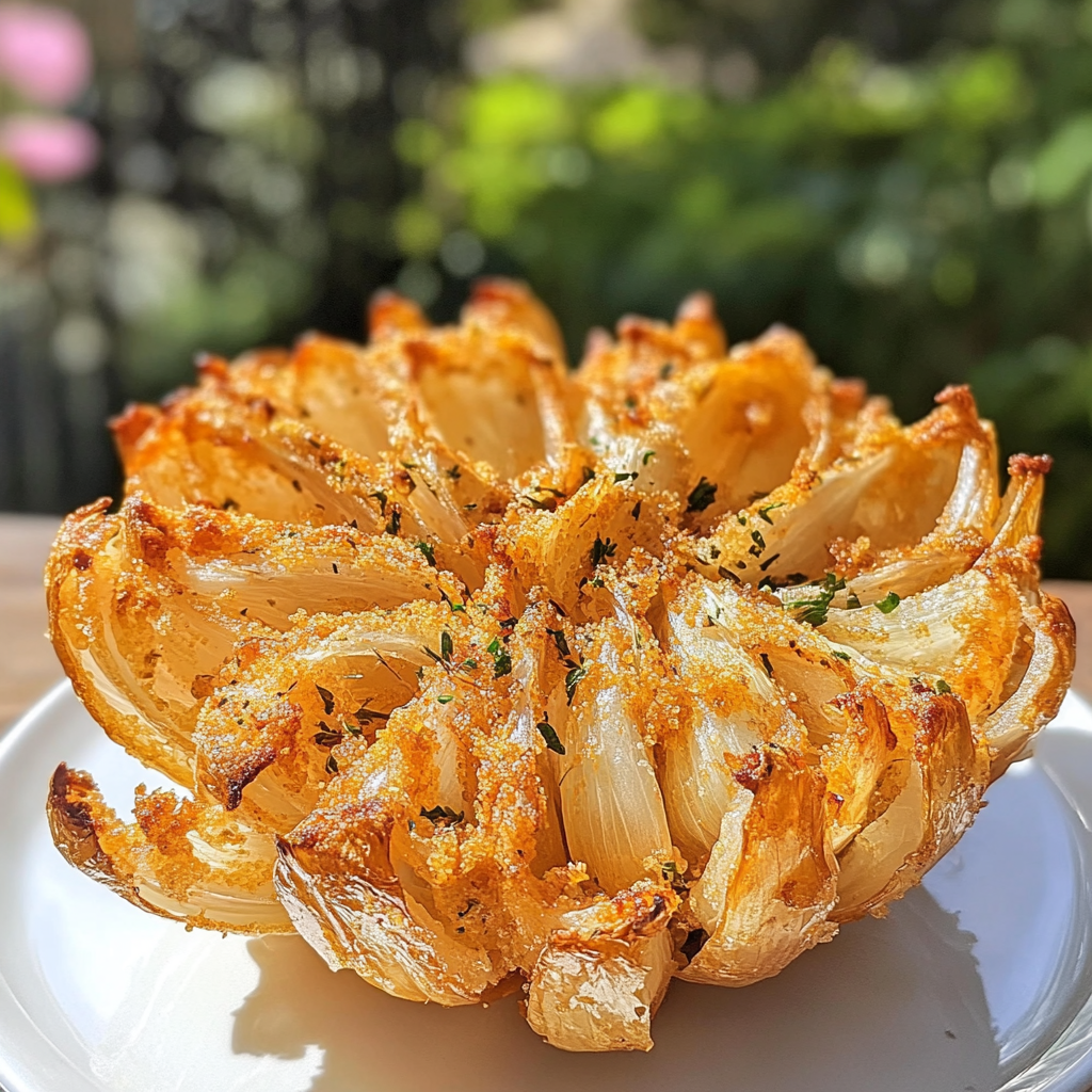 blooming onion air fryer recipe