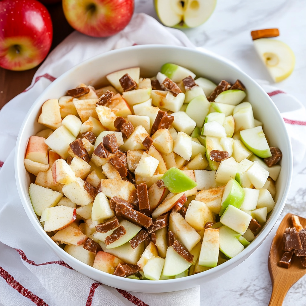 Apple Snicker Salad Recipe